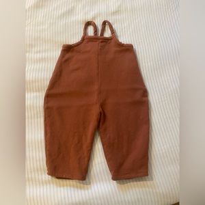 Organiz Zoo Coveralls rust color size 2-3